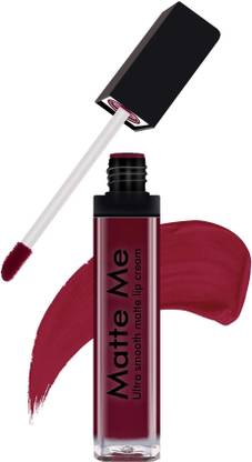 Yuency New Smudge Proof & Kiss Proof Dark Maroon Matte Lipstick