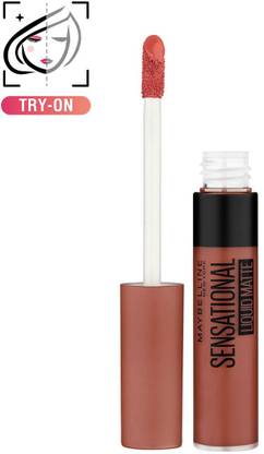 MAYBELLINE NEW YORK Sensational Liquid Matte Lipstick | Non-Sticky and Non-Drying | Matte Finish