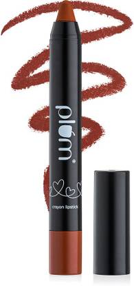 Plum Twist & Go Matte Lipstick | Long Lasting | She's All Tan - 123 (Nude Brown)