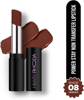 Hilary Rhoda Power Stay Non Transfer Lipstick | Infused with Vitamin E & Shea Butter |