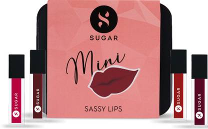 SUGAR Sassy Lips Mini Lipstick Set