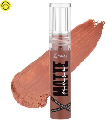 MARS Lipstick Matte Muse Mousse with Doe-Foot Applicator | Highly Pigmented