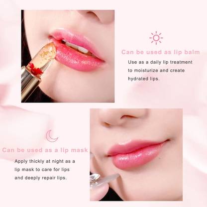 manasona Hd Glossy finish Moisturizing Color Change to Red Gel Lipstick