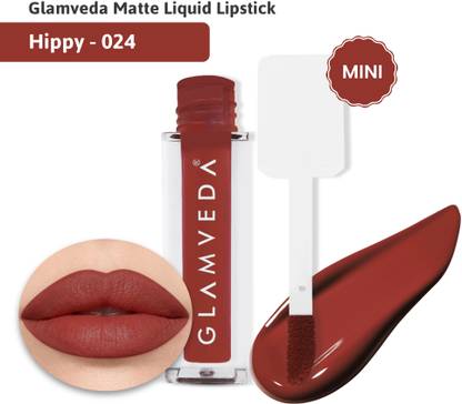 GLAMVEDA X Rashami Desai Matte Mini Liquid Lipstick, Long stay, Transfer & Smudge proof