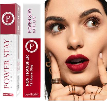 Perpaa Power Stay Waterproof Liquid Matte Lipstick -Waterproof (Upto12 Hrs Stay)
