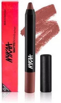 NYKAA MATTE-ilicious Lipstick - Next Level Nude - 04 (2.8g)