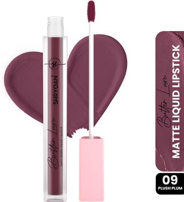 Shryoan Butter Luxe Satin Liquid Lipstick Ultra Pigmented, Long-Lasting, Non-Transfer