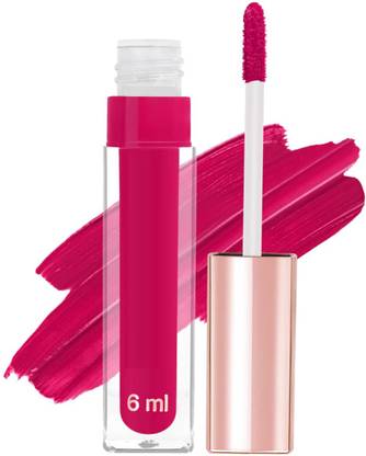 Emijun DARK PINK Non Transfer Smudge Proof Long lasting Liquid Matte Lipstick
