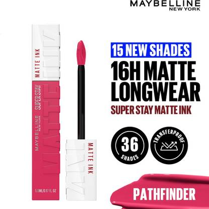 MAYBELLINE NEW YORK Super Stay Matte Ink Liquid Lipstick, Pathfinder, 5g