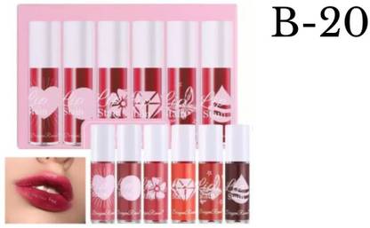 glam more charming 6pcs liptint B-20