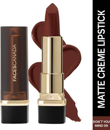 FACES CANADA Comfy Matte Creme Lipstick | Long Stay | Intense Color | One Stroke Application