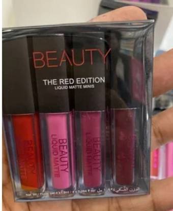 Craz Professionals Beauty The Red Edition Liquid Matte Minis