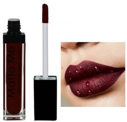 tanvi27 WATER PROOF PIGMENTS LIQUID DARK MAROON LIPSTICK
