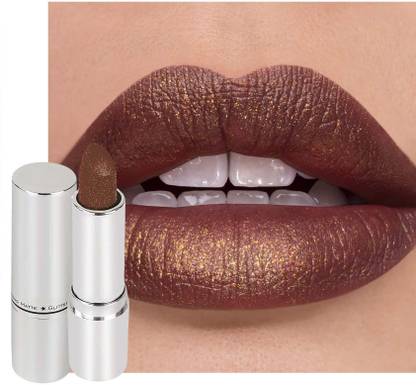 YAWI New Diamond shine Glitter Lipstick Moisturzing dark Chocolate lipstick
