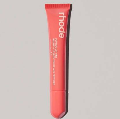 Rhode Peptide Lip Tint & Lip Gloss- peach pit(Neutral peach)