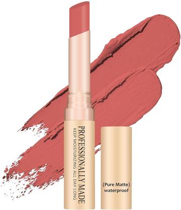 MYEONG Kat Peach Shade Lips Non-Transfer Matte Lipstick