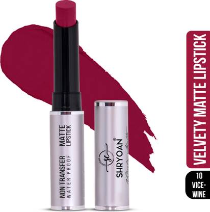 Shryoan Non Transfer 48 Hours Waterproof/Smudge Proof Lipstick - 5 Gms
