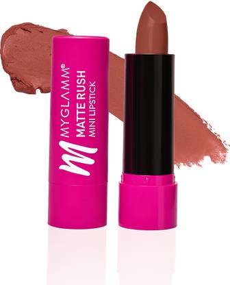 MyGlamm Matte Rush Mini Lipstick - Balmy In Bali (Light Nude Pink Shade)