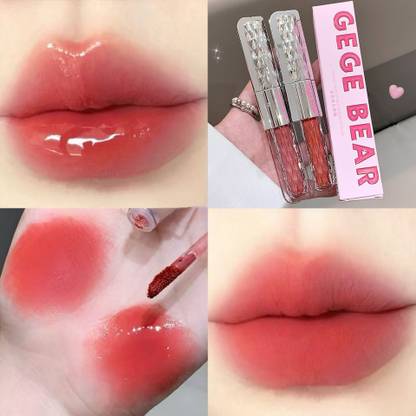 HANASUI Gege bear Colorful Double Ended Lip Stain for Moisturizing and Glossy lips