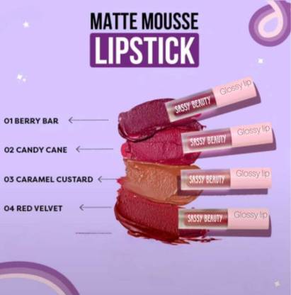 sassy beauty Matte Mousse Lipstick