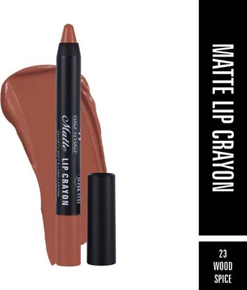 Half N Half Matte Lip Crayon Velvet Soft|Long Lasting|Non-Transfer|24h Super Stay