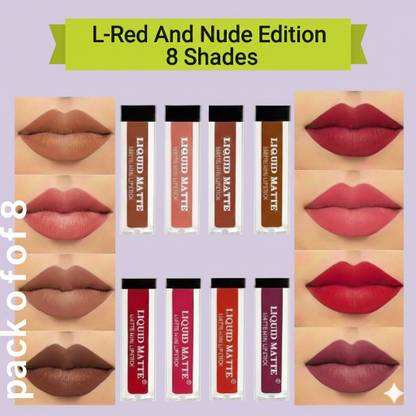 ANYTIK Matte Lipstick Pack of 8