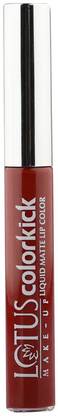 LOTUS MAKE - UP Colorkick Liquid Matte LipColor | Creamy Matte Finish | Smudgeproof