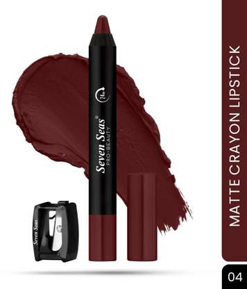 Seven Seas Matte Mood Non-Transfer Lipstick Long Lasting & Waterproof Lasts Upto 24Hrs
