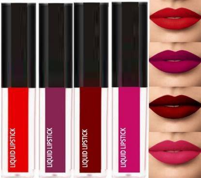 kHUDAt uda SuperStay Water Proof Liquid Matte Lipstick 4 Pcs