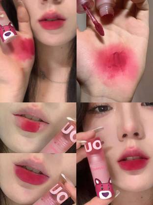 Cappuvini Losto Bear Velvet Lip Mud Set | Matte Liquid Lipstick Combo | Nude to Red Shades