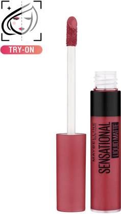 MAYBELLINE NEW YORK Sensational Liquid Matte Lipstick | Non-Sticky and Non-Drying | Matte Finish