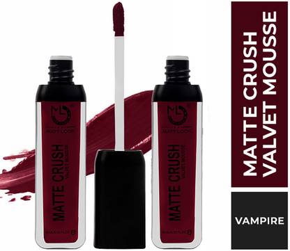 MATT LOOK Matte Crush Velvet Mousse Lipstick Pack of 2