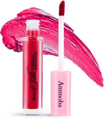 Ammoha Cosmetics Long-Lasting, Matte-Finished Happy Hibiscus Color Liquid Lipstick