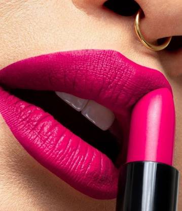 manasona Pink Pure Matte Lipstick 24 Hour Long Lasting Lipstick Lip Stain