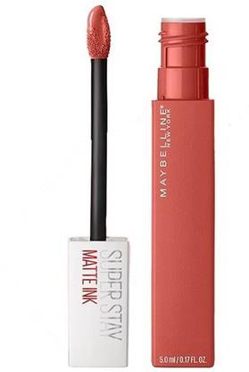 MAYBELLINE NEW YORK Liquid Matte Lipstick, 16hr Wear, Superstay Matte Ink, 130 Self Starter, 5ml