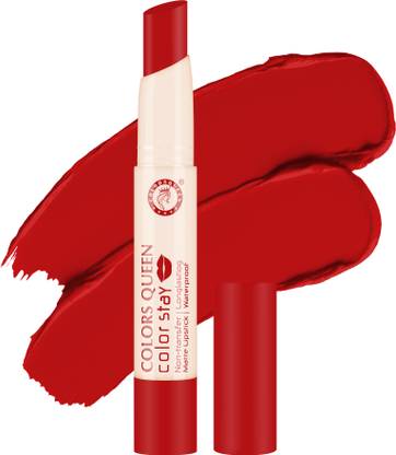COLORS QUEEN Color Stay Long Lasting Non Transfer Waterproof Matte Lipstick