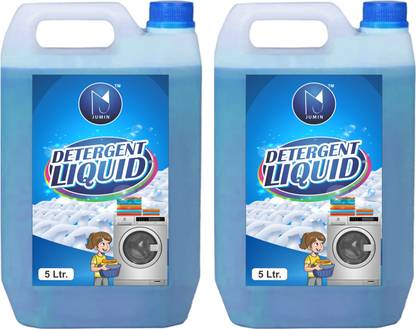 Jumin combo Blue Washing Machien Detergent Liquid, Suitable for Top And Front Load Multi-Fragrance Liquid Detergent