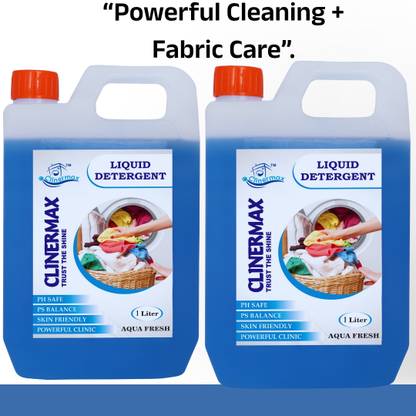 Clinermax Ultra Fresh Liquid Detergent – Long-Lasting Fragrance & Stain Removal Multi-Fragrance Liquid Detergent