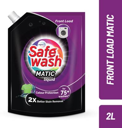 SafeWash Matic Front Load Premium Pouch Liquid Detergent