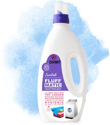 Divmit Top Load Floral Fragrance Washing machine Liquid Detergent 1L Floral Liquid Detergent