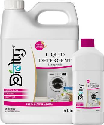 Diolty Liquid Detergent Suitable for top load detergent and front load liquid detergent Lily Liquid Detergent