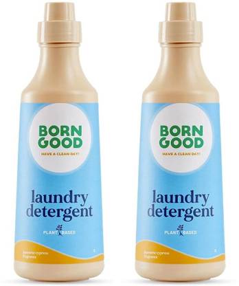 Born Good Plant Based Fragrance Liquid Detergent - Japanese Cypress - Front and Top load Fresh Liquid Detergent