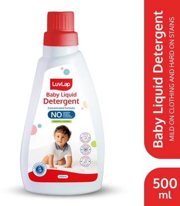 LuvLap Baby Laundry Detergent ,500ml, pH Balanced Dermatologically tested formula Liquid Detergent