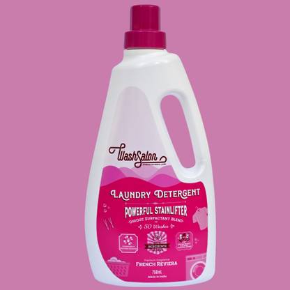 WashSalon Laundry Detergent Liquid |50 Washes -Lasts 4X Longer | Natural & Eco-friendly | Classic Liquid Detergent