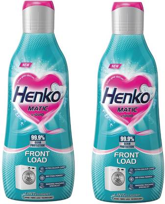 Henko Matic Liquid Detergent Front Load 2 Litre Floral Liquid Detergent