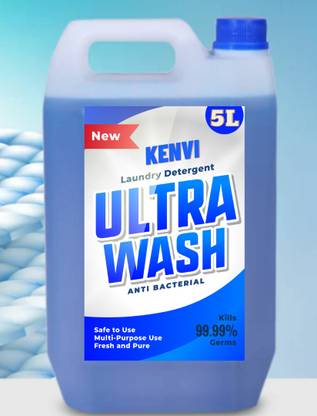 KENVI 5L liquid detergent for washing machine Aqua Liquid Detergent
