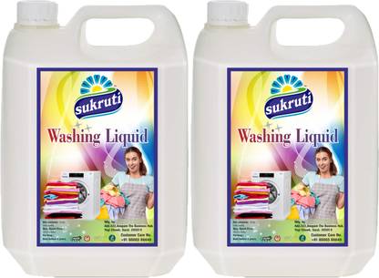 sukruti Transferent Aqua Detergent for topload and front load machines Aqua Liquid Detergent