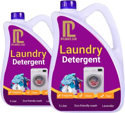 Purelux Front Load Machine refill Pack 5Liter Fresh Classic Liquid Detergent