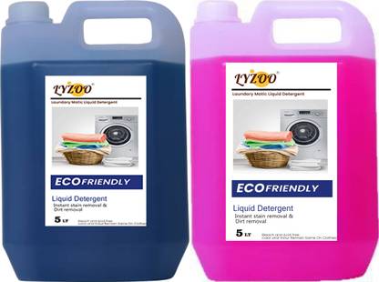 Lyzoo Front And Top Load Machine Heavy Duty Liquid with two fragrance Fresh Liquid Detergent