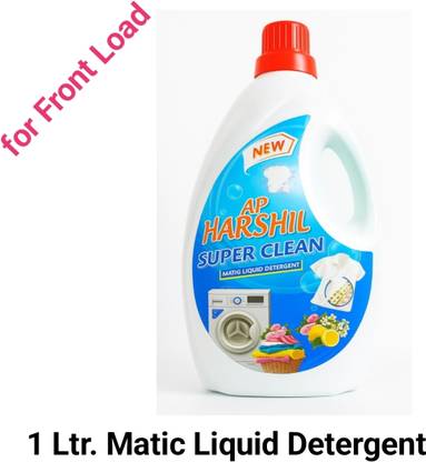 AP HARSHIL Matic Front Load Liquid Detergent | liquid Detergent for front load machine Fresh Liquid Detergent